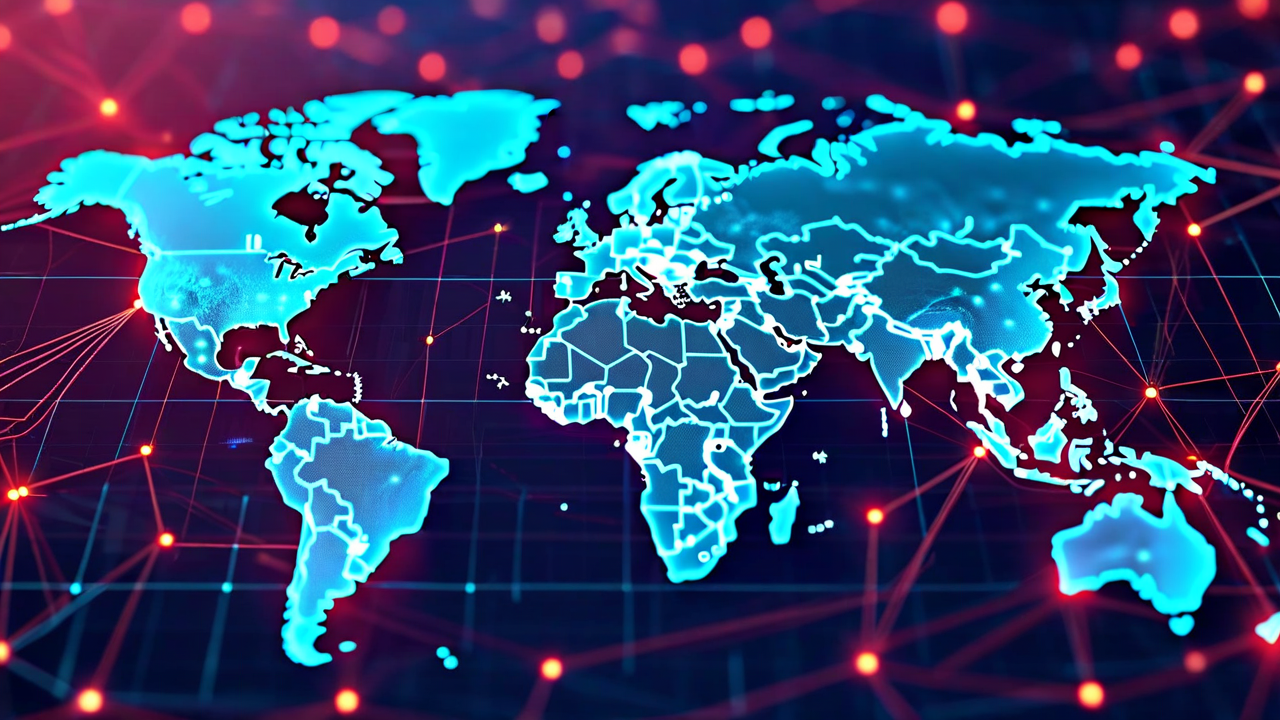 supply chain network diagram